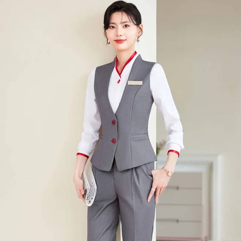 Women Formal Wear Interview - Taille plus 5XL costumes pantalons formels