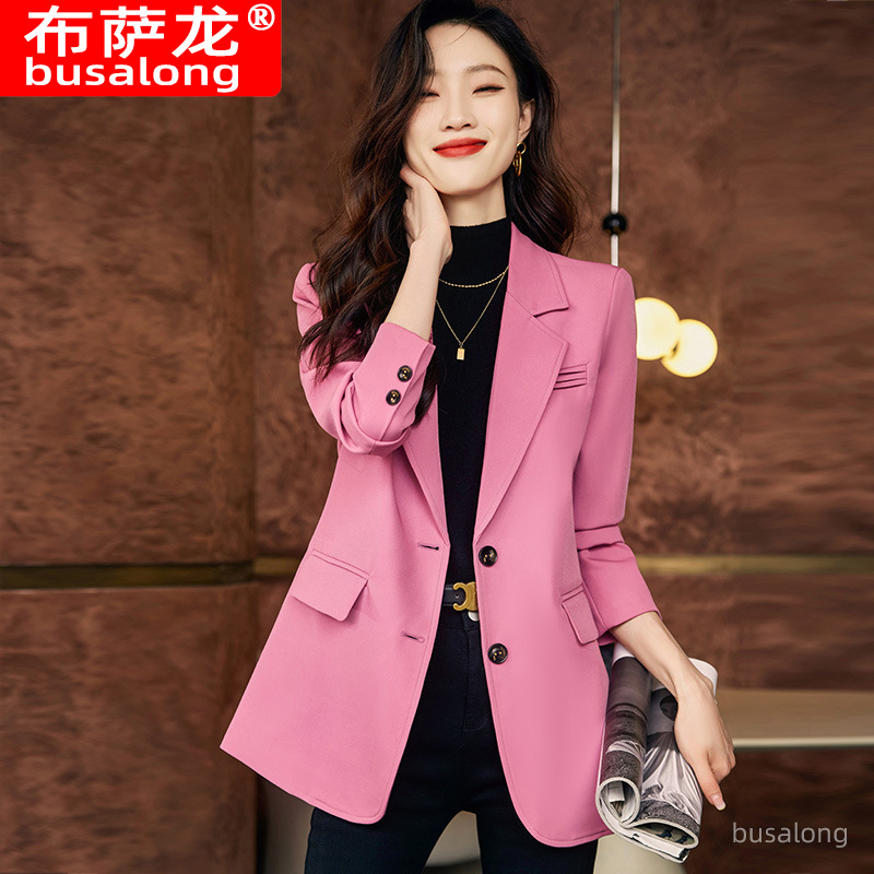 Women Formal Wear Interview - Blazer veste automne hiver femmes à