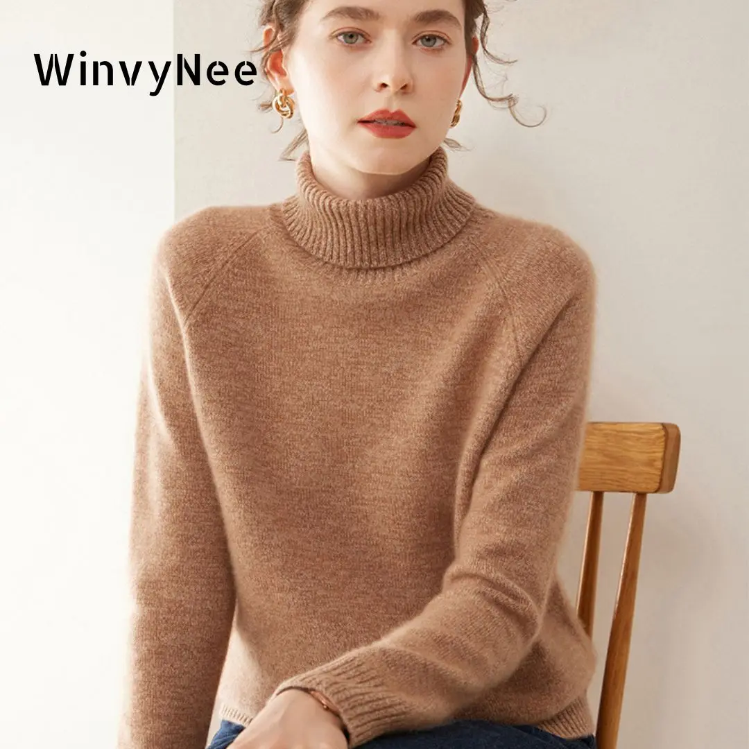 Cashmere Sweater Formal - Pull en cachemire WinvyNee pour femme,