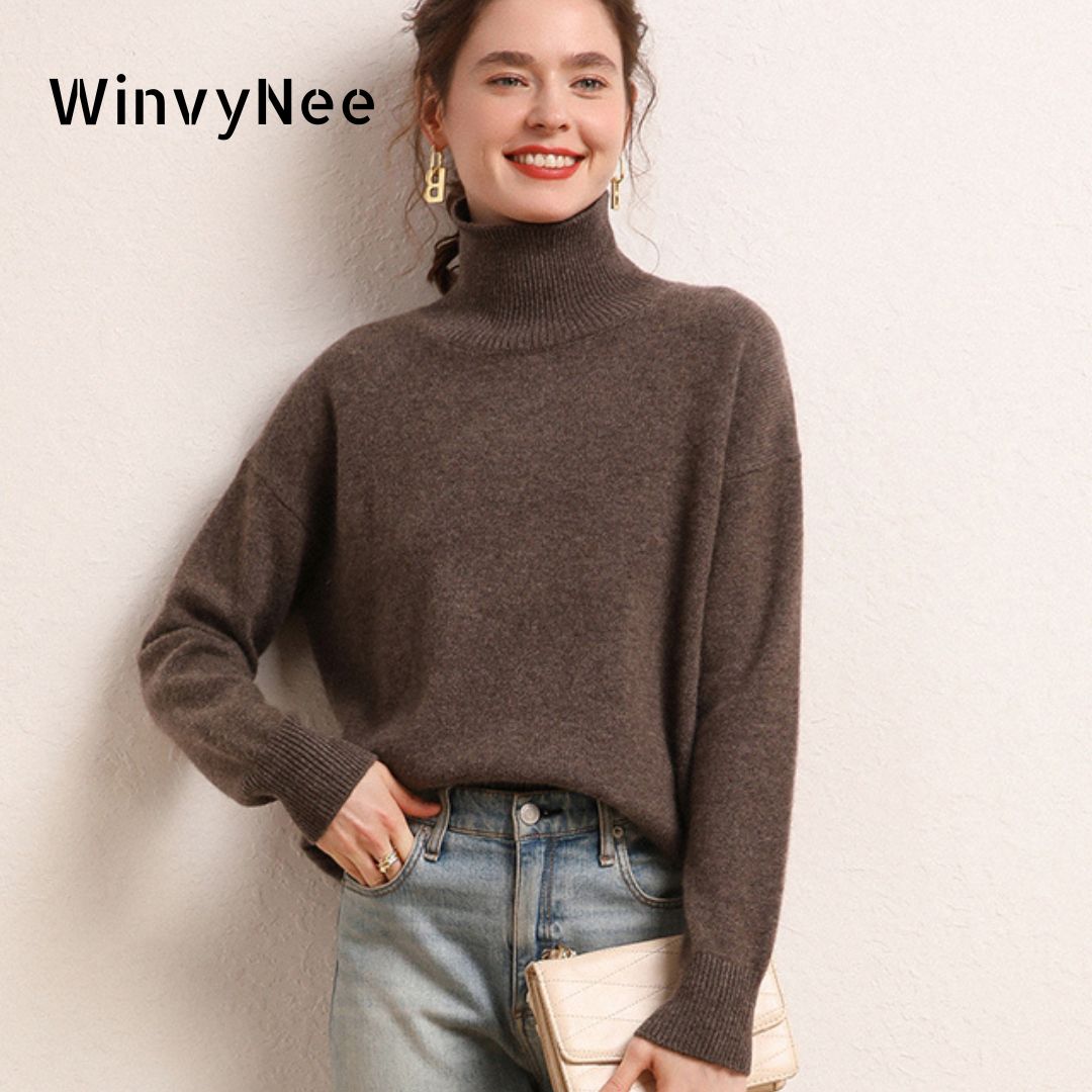 Cashmere Sweater Formal - WinvyNee – pull en laine et