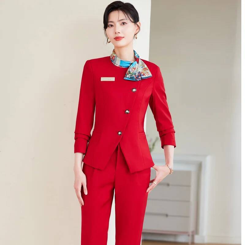 Women Formal Wear Interview - Taille grande Styles élégants formels pantalons