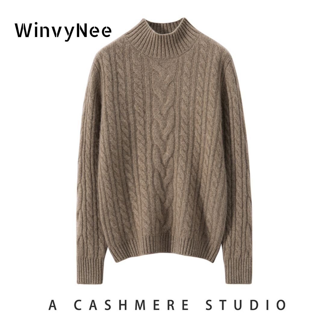WinvyNee – pull en laine et ca - Cashmere Sweater Formal avis et prix