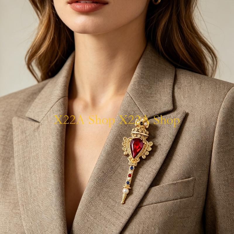 Broche magique rétro Unique av - Formal Wear Jewelry For Women avis et prix