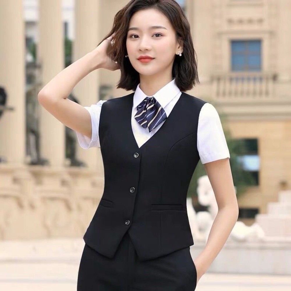 Gilet de travail élégant, coup - Women Formal Wear Vest avis et prix