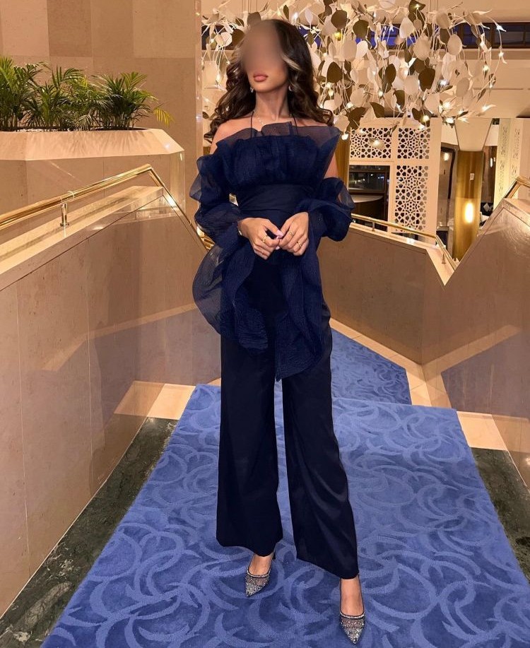 Combinaisons à volants à manch - Women'S Formal Jumpsuit Evening Wear avis et prix