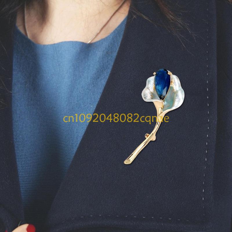 Broche scintillante délicate e - Formal Wear Jewelry For Women avis et prix