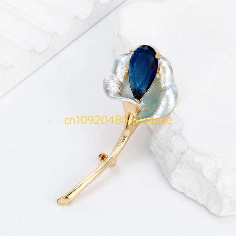Broche scintillante délicate e - Formal Wear Jewelry For Women avis et prix