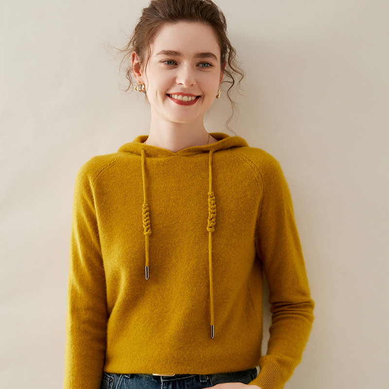 WinvyNee Pull à capuche en cac - Cashmere Sweater Formal avis et prix