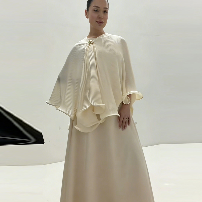 Ensemble Robe et Châle Élégant - Formal Wear Women Us avis et prix