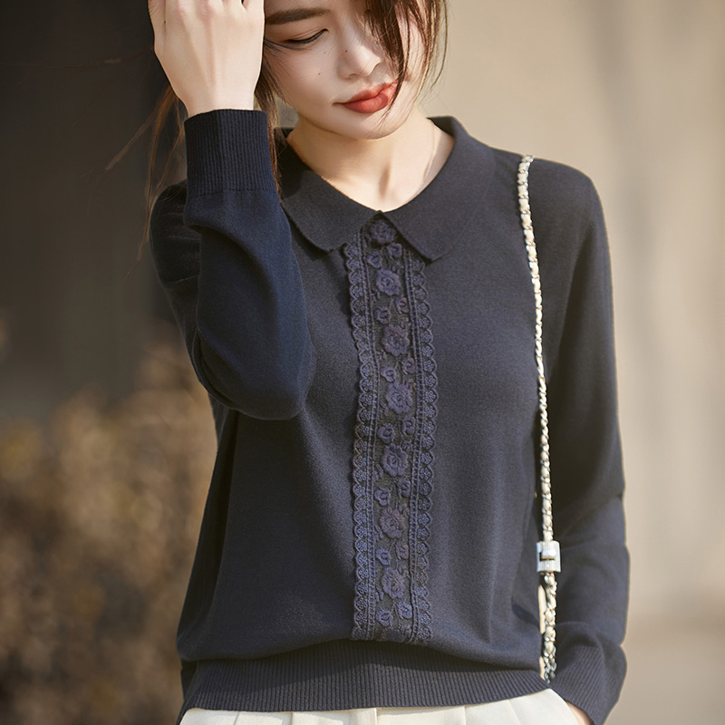 Pull en laine fine tricoté pou - Women'S Formal Evening Wear Tops avis et prix
