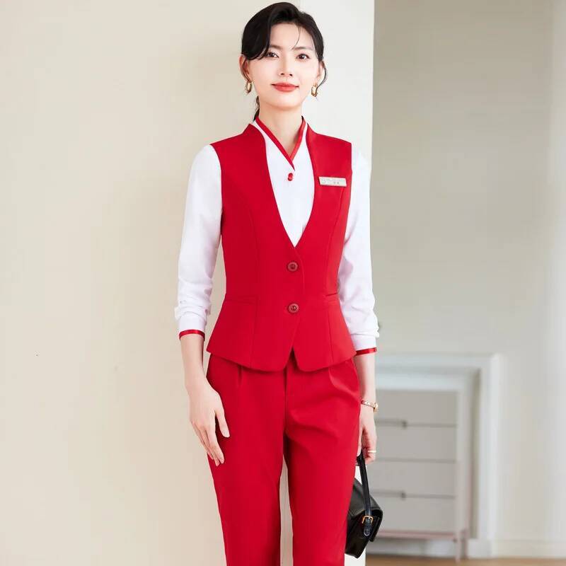 Taille plus 5XL costumes panta - Women Formal Wear Interview avis et prix