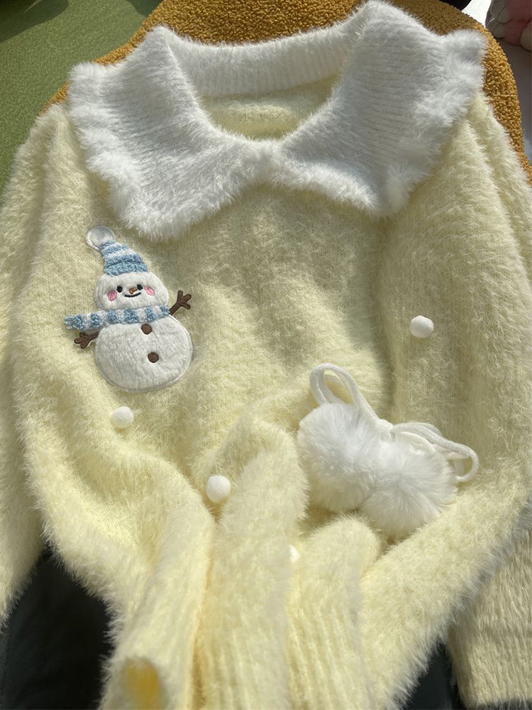 Mignon Style Preppy doux Faux  - Cashmere Sweater Formal avis et prix