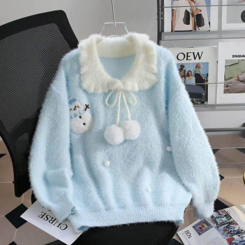 Mignon Style Preppy doux Faux  - Cashmere Sweater Formal avis et prix