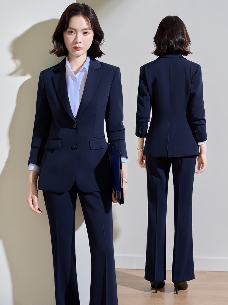 Costume professionnel bleu mar - Women Formal Wear Interview avis et prix