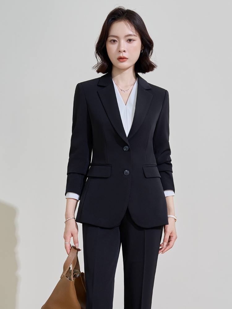 Costume professionnel bleu mar - Women Formal Wear Interview avis et prix