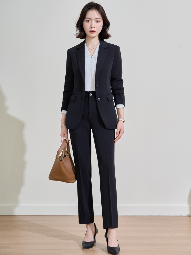 Costume professionnel bleu mar - Women Formal Wear Interview avis et prix
