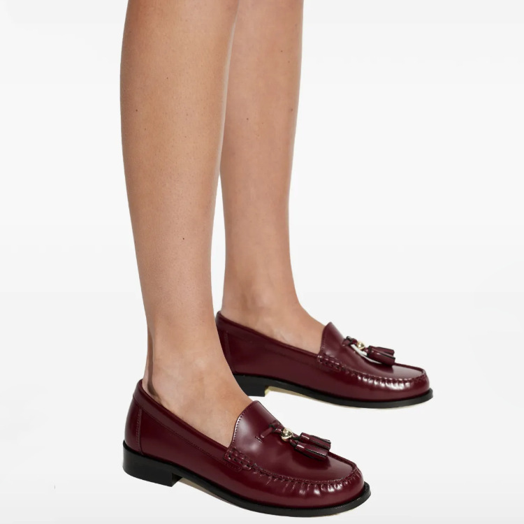 Mocassins à pampilles en cuir  - Formal Wear Women'S Loafers avis et prix