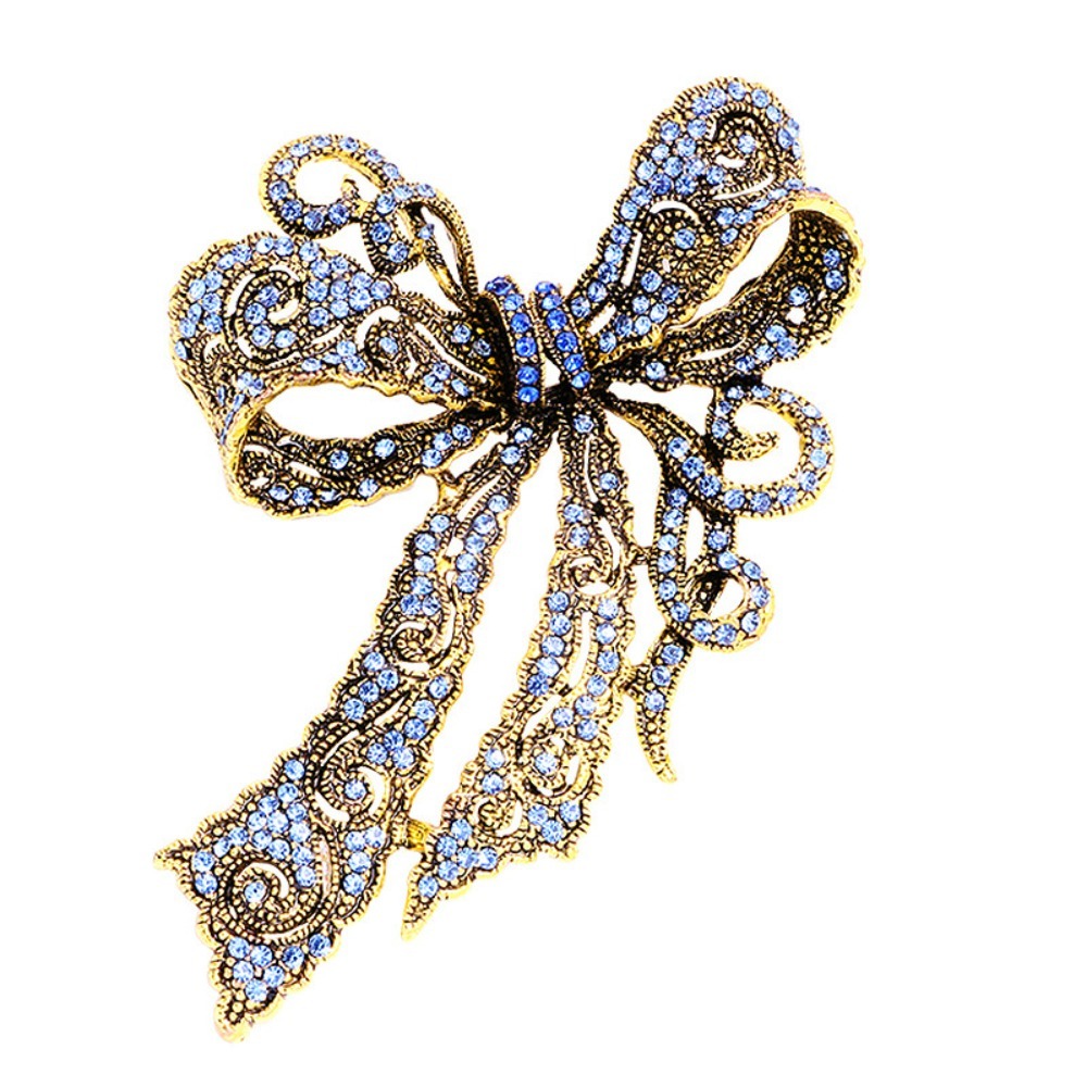 Broche vintage en forme de nœu - Formal Wear Jewelry For Women avis et prix