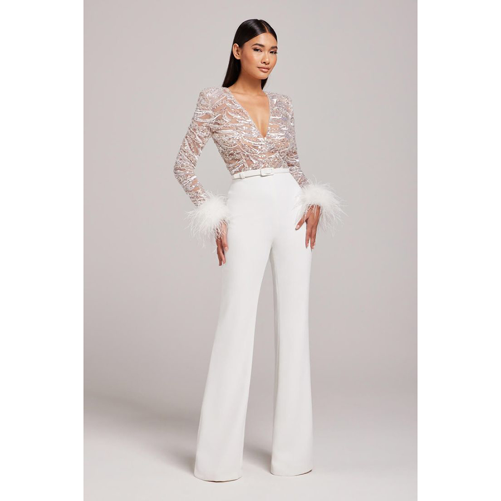 Combinaisons de robe de soirée - Women'S Formal Jumpsuit Evening Wear avis et prix