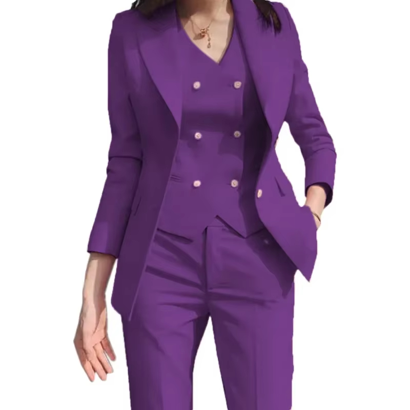 Costume femme rose poudré de l - Women Formal Wear Vest avis et prix