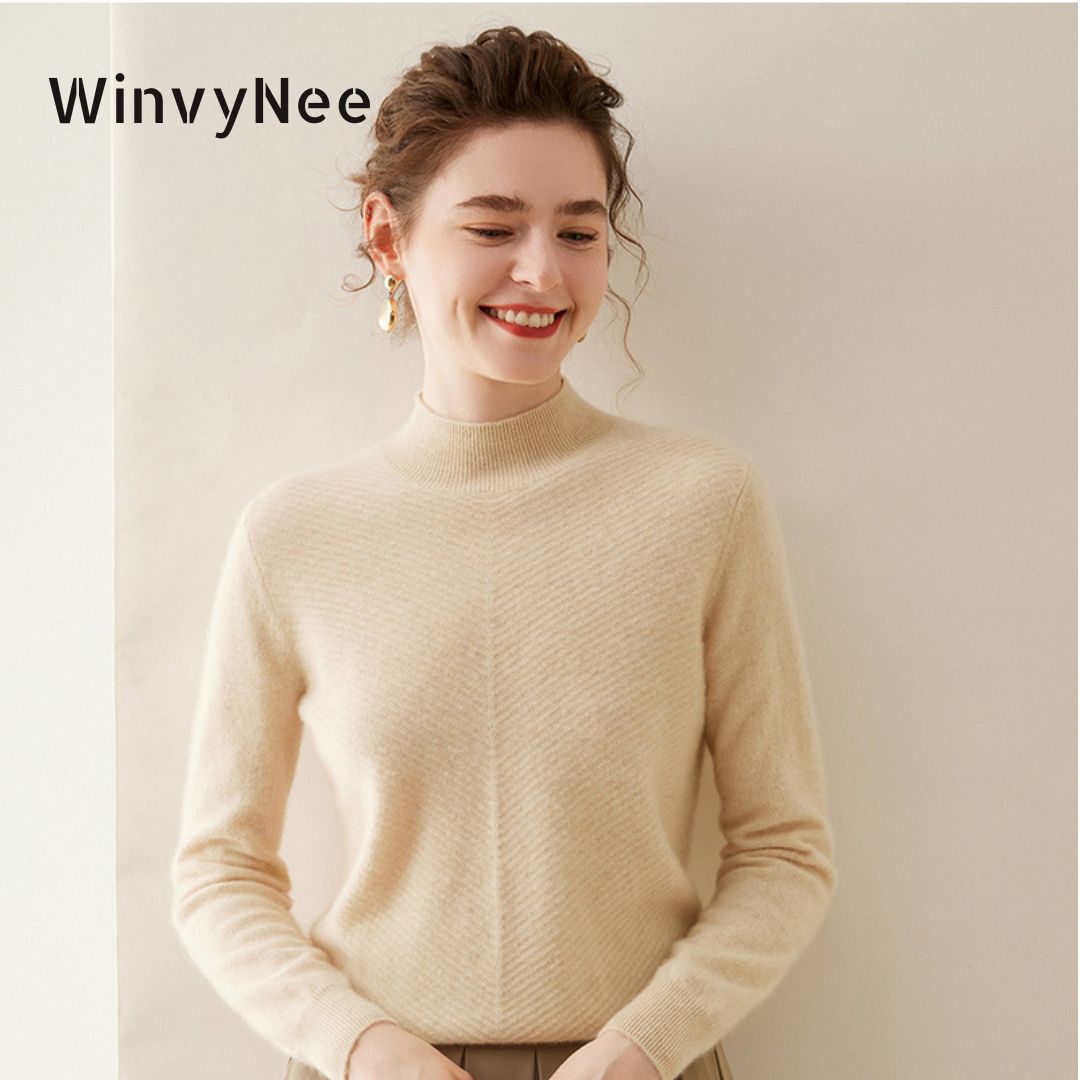 WinvyNee – pull en cachemire e - Cashmere Sweater Formal avis et prix