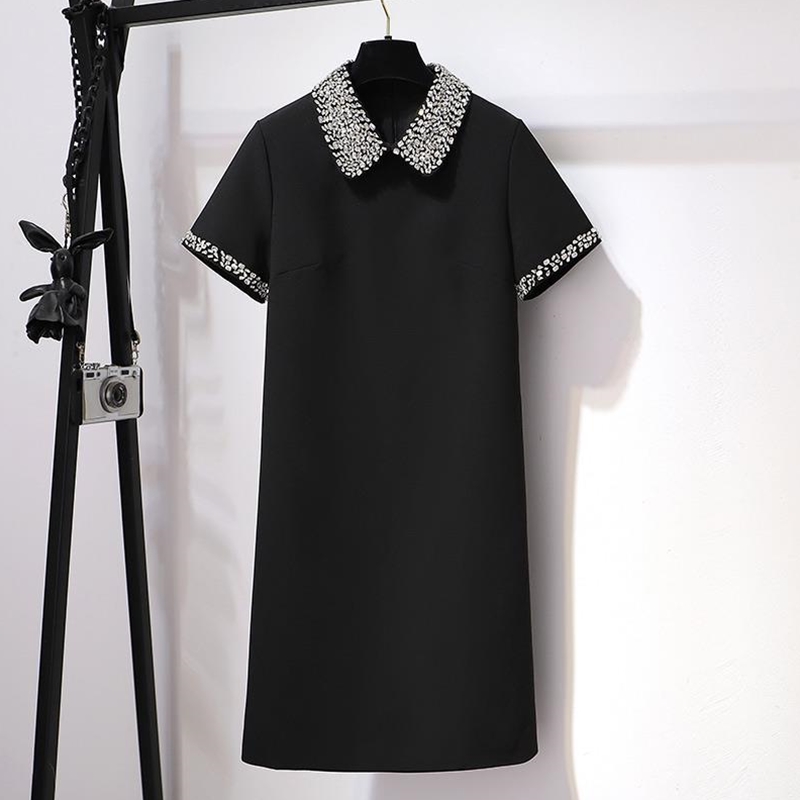 Robe Vintage à col rond et str - Formal Wear For Women Xl avis et prix