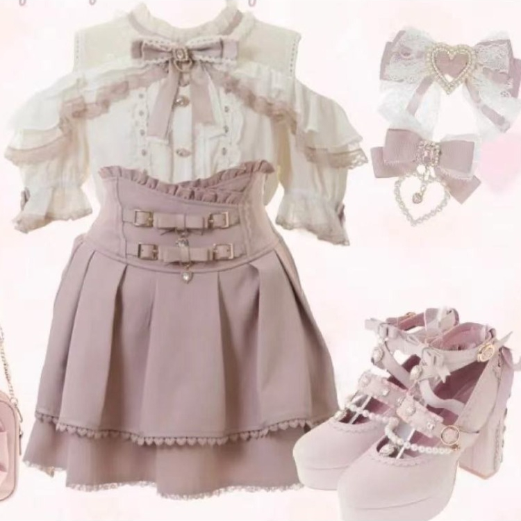 Chemise Lolita japonaise à vol - Women Formal Blouses For Evening Wear avis et prix