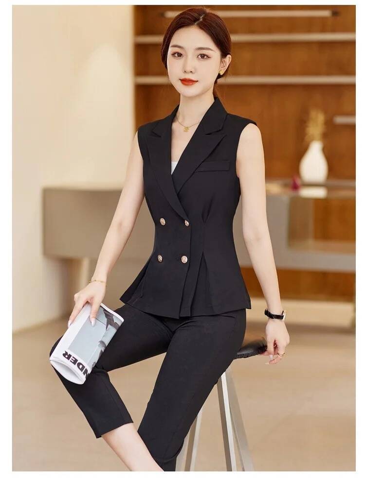Tailleur-pantalon élégant pour - Women Formal Wear Vest avis et prix