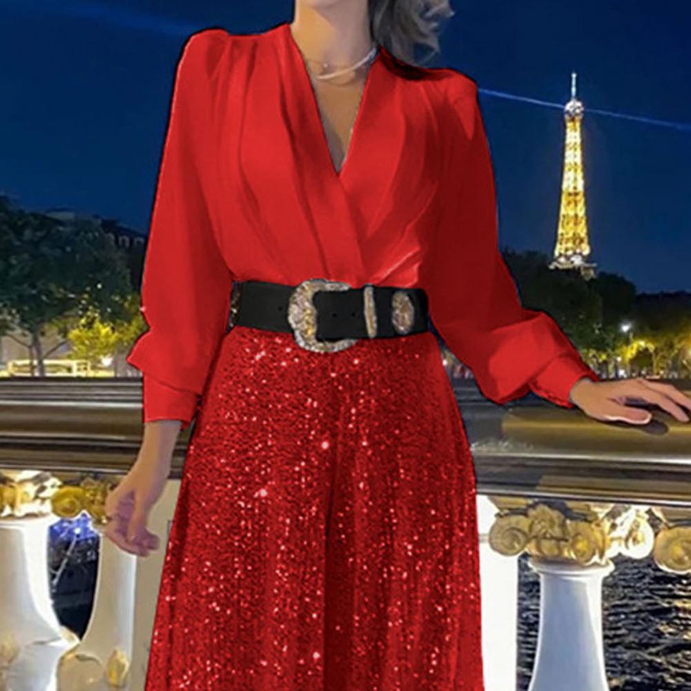 Combinaison pantalon large pou - Women'S Formal Jumpsuit Evening Wear avis et prix