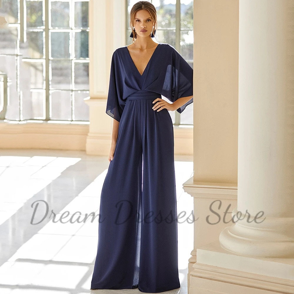 Robe de soirée simple à col en - Women'S Formal Jumpsuit Evening Wear avis et prix