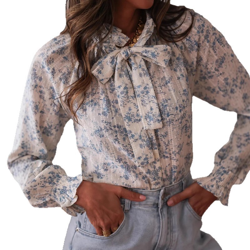 Chemisier à manches longues po - Women'S Formal Evening Wear Tops avis et prix