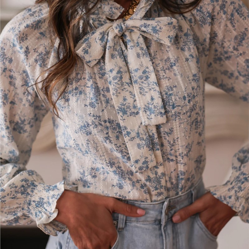 Chemisier à manches longues po - Women'S Formal Evening Wear Tops avis et prix
