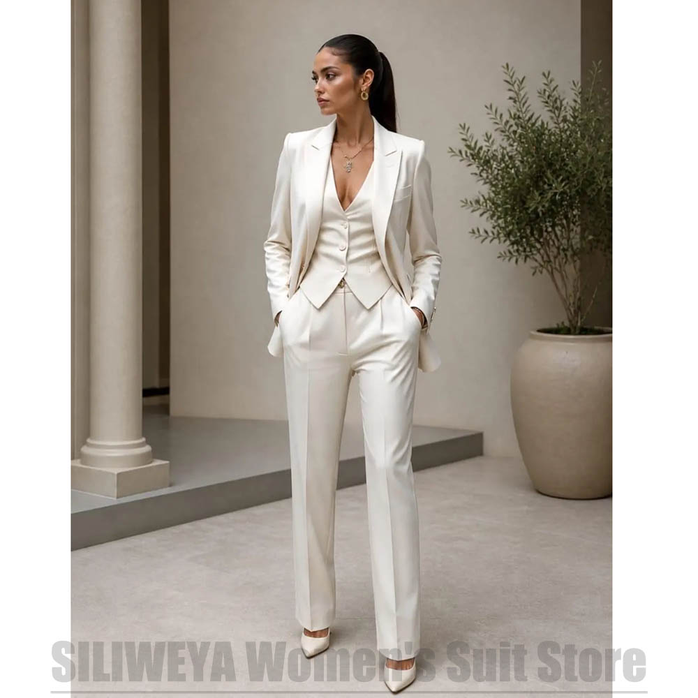 Ensemble de costume 3 pièces p - Women Formal Wear Vest avis et prix