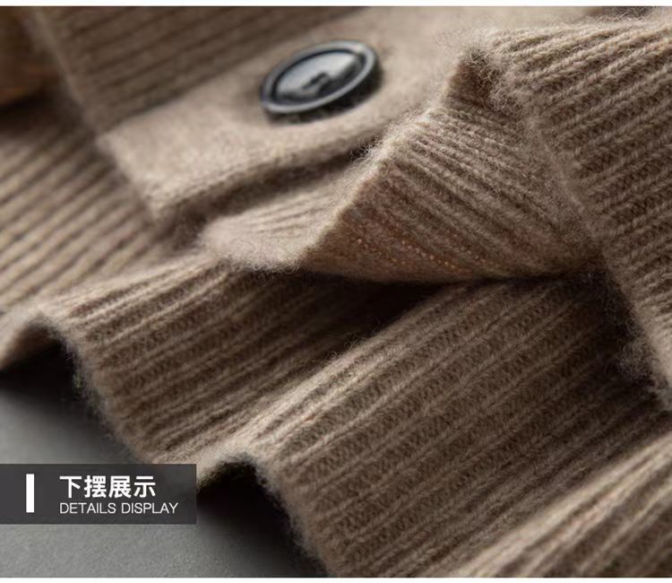 Cardigan 100% cachemire pur po - Cashmere Sweater Formal avis et prix