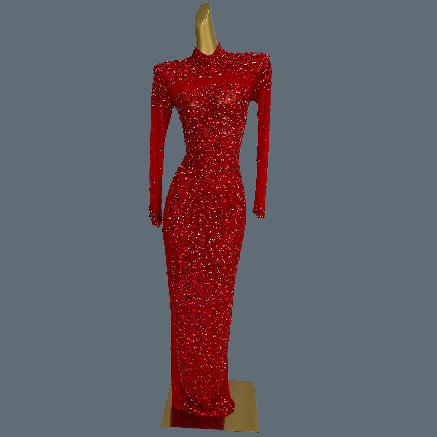 Sexy pure maille formelle bal  - Women'S Formal Dinner Wear avis et prix