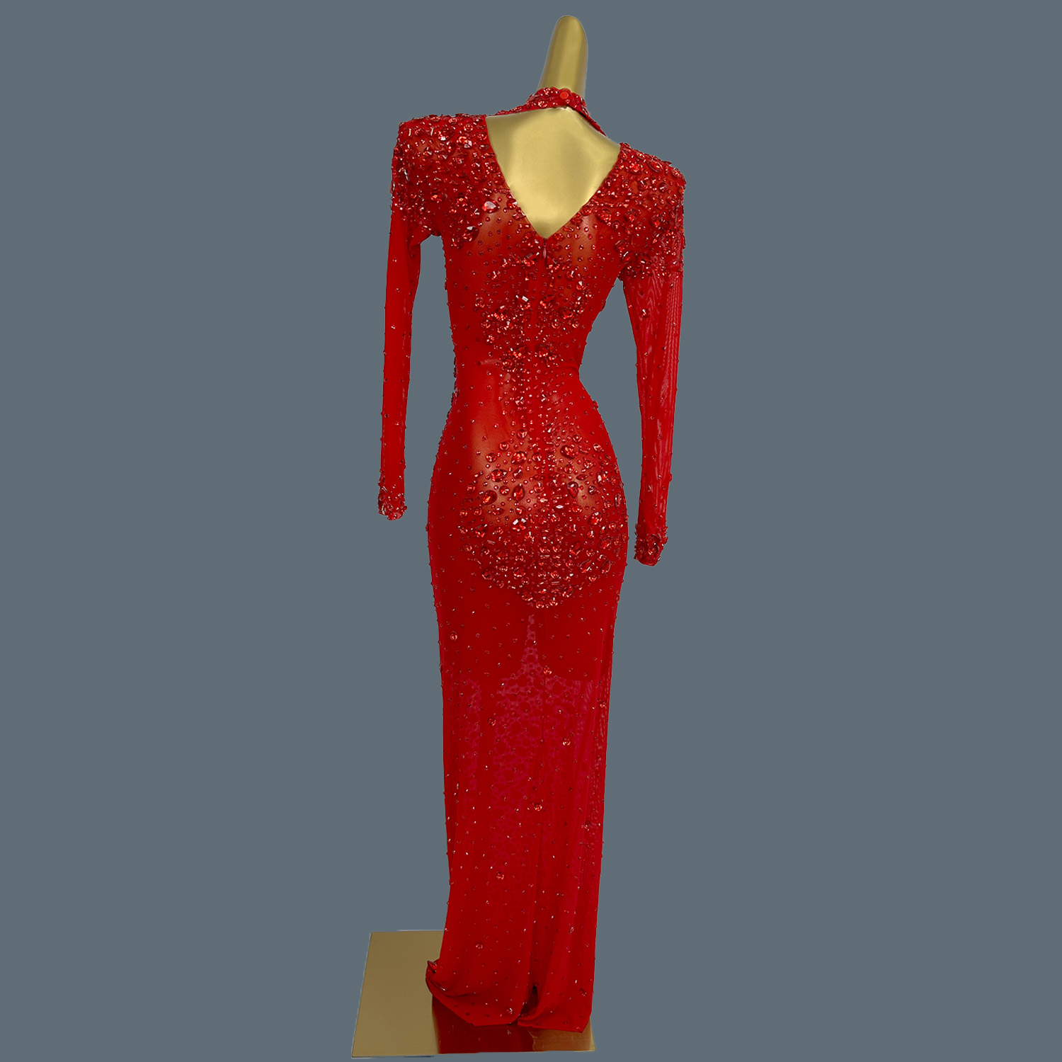 Sexy pure maille formelle bal  - Women'S Formal Dinner Wear avis et prix